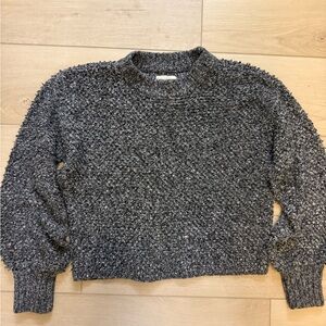 Lou & Grey Charcoal Knit Women's Sweater